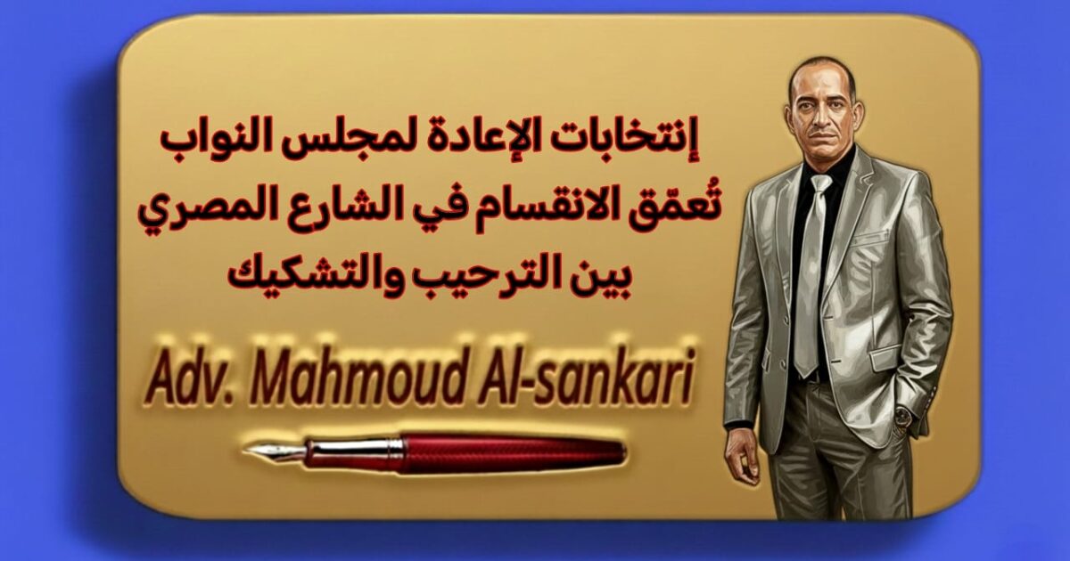 إنتخابات الإعادة لمجلس النواب تُعمّق الانقسام في الشارع المصري بين الترحيب والتشكيك