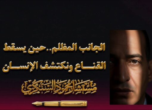 الجانب المظلم حين يسقط القناع ونكتشف الإنسان..بقلم مستشار محمود السنكري