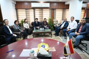 رئيس الهيئة القومية للاستشعار من البُعد يترأس اجتماعًا مع وفد من جامعة الوادي الجديد ووفد من الوكالة الدولية للتعاون الدولي (جايكا)