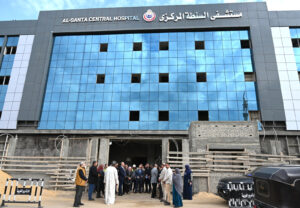 محافظ الغربية يتفقد مستشفى السنطة الجديد بنسبة تنفيذ 94% مؤكدا تكثيف الجهود لإنهاءه