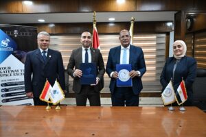 بروتوكول تعاون بين الهيئة القومية للاستشعار من البعد وشركة سبيس تن للأقمار الصناعية