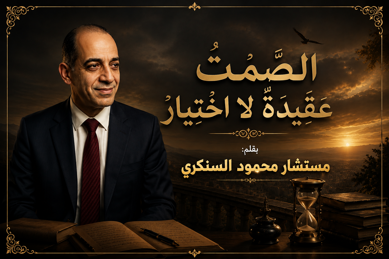 محمود السنكري يكتب:الصَّمْتُ عَقِيدَةٌ لَا اخْتِيَار