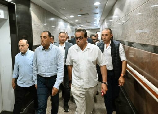 مدبولي يتفقد أعمال تنفيذ مشروع مستشفى السنطة المركزي الجديد