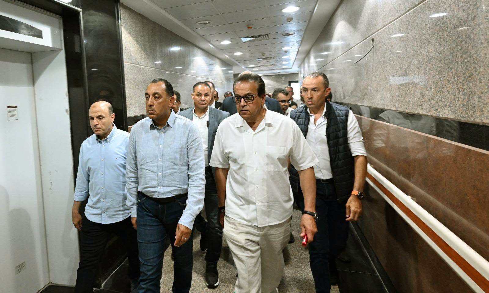 مدبولي يتفقد أعمال تنفيذ مشروع مستشفى السنطة المركزي الجديد